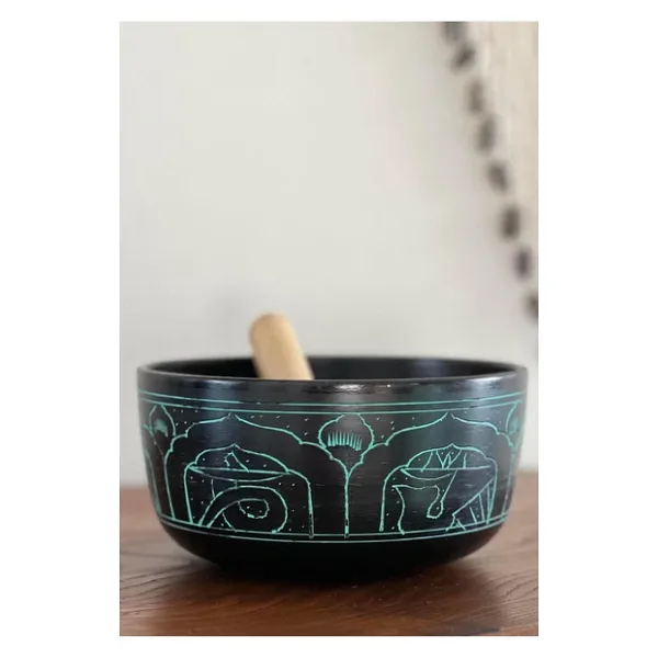 Mia Tibet Meditasyon Çanağı/Meditasyon Kasesi (Singing Bowl) - 19 Cm Çap