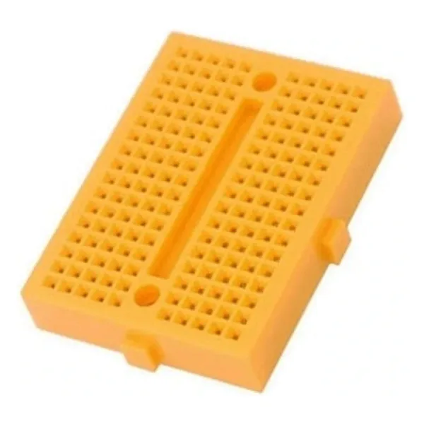 Mini Breadboard Sarı Yapışkanlı 170 Pin 1 Adet