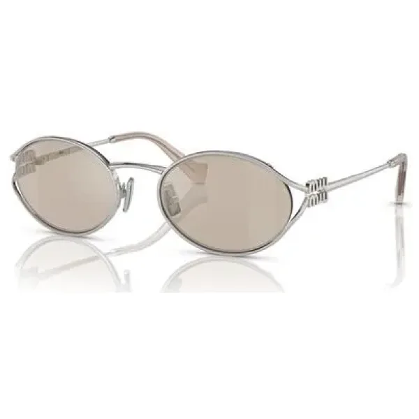Miu Miu Logo 52YS 1BC10F Silver-Gold Kadın Güneş Gözlüğü