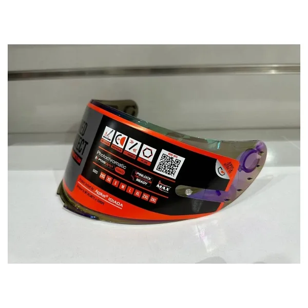 MT Helmets Kask Camı (Vizör) MT V-14 İridyum (Blade-2 Targo-Revenge-2) Uyumlu