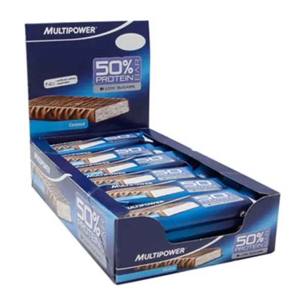 Multipower 50 Protein Bar 50 gr x 20 adet Hindistan Cevizi
