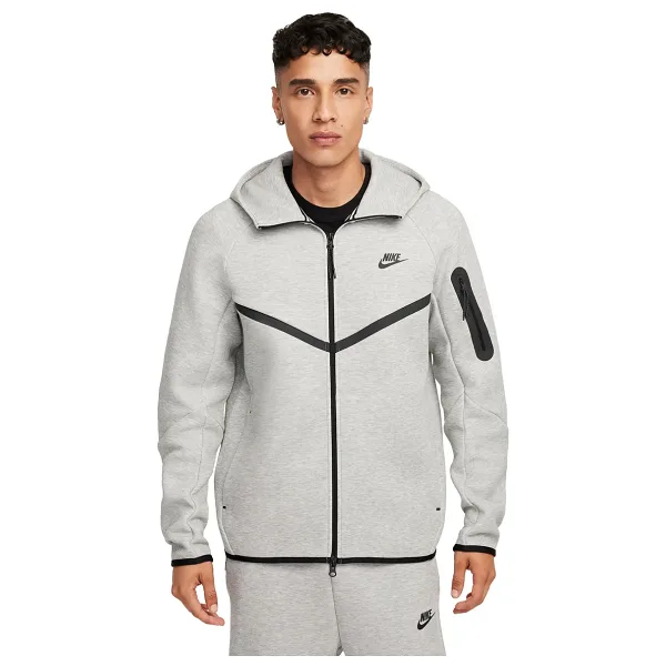 Nike Tech HV0949-063 Gri Erkek Eşofman Üstü