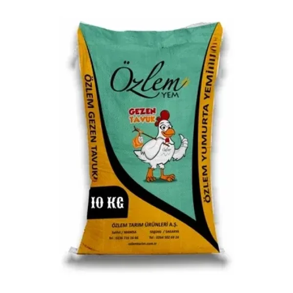 Özlem Yem Gezen Tavuk Yemi Pelet 10 Kg