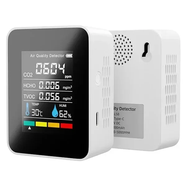 PG-L58 5in1 Yarı İletken CO2 HCHO TVOC Hava Kalitesi Monitörü