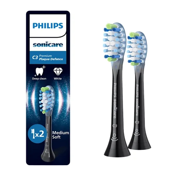Philips HX9042/88 Sonicare Premium Plak Defans 2'li Diş Fırçası Başlığı