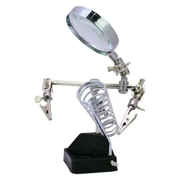 Powermaster PM-7194 3 Konumlu Büyüteç Havya Standı