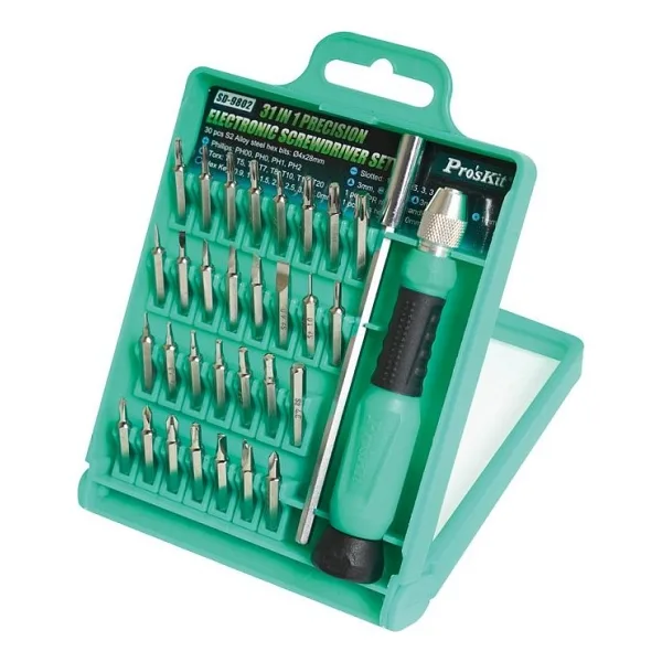 Proskit SD-9802 31 Parça Set Tornavida