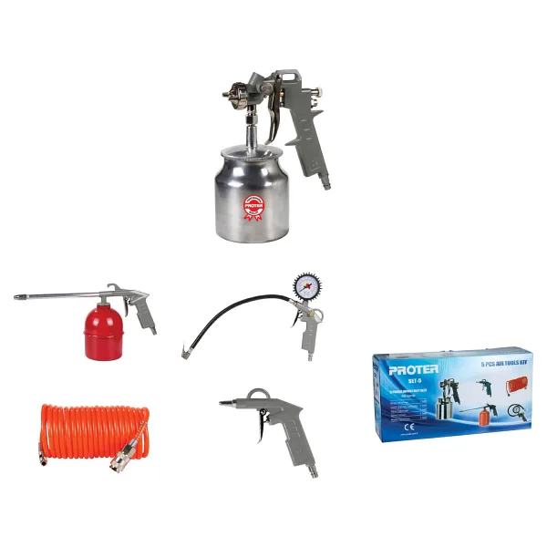 Proter Set-5 5 Parçalı Kompresör Seti