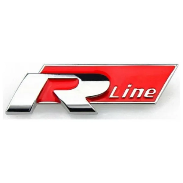 R-line yapıştırmalı logo-kırmızı / YACI148