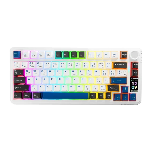 Rampage Quell Pro RGB TKL Oil Switch Kablolu/Kablosuz Mekanik Oyuncu Klavyesi