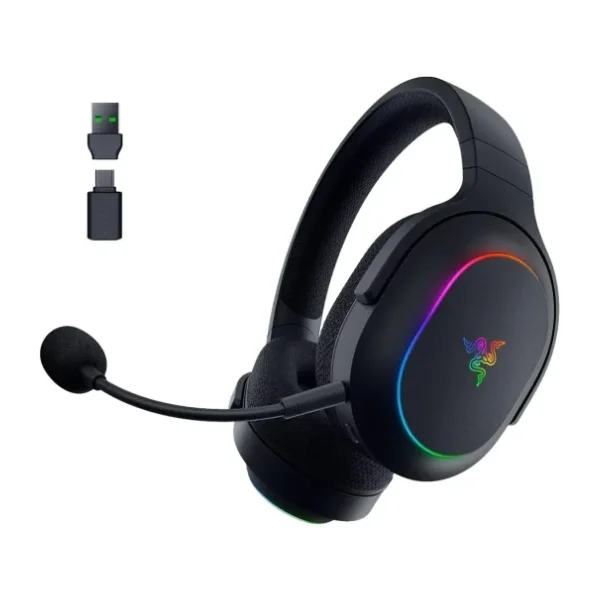 Razer Barracuda X Chroma RZ04-05220100-R3M1 Siyah RGB 7.1 Kablosuz Kulak Üstü Oyuncu Kulaklığı