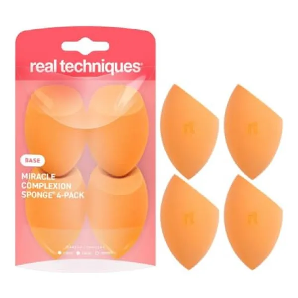 Real Techniques 4'lü Mucize Makyaj Süngeri RT-1553