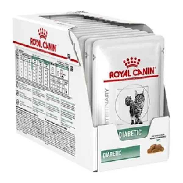 Royal Canin Cat Diabetic Yaş Kedi maması, 12 x 85g