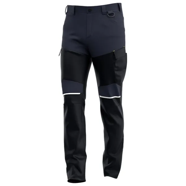 Safety Jogger Oak Gece Mavi Çok Cepli Taktik Iş Pantolonu - Mavi - Siyah - 48