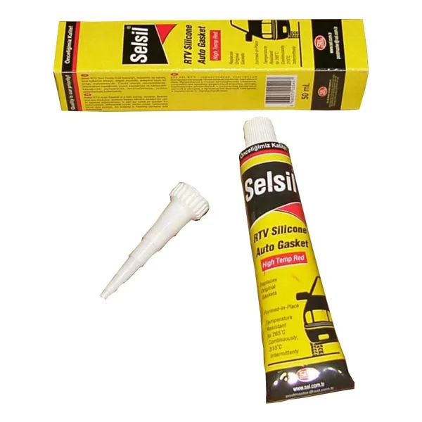Selsil Tüp Sıvı Conta Kırmızı 50 gr