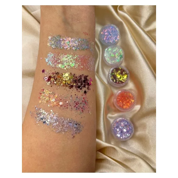 Serashine Glitter Jel Sim Far 5 Li Set