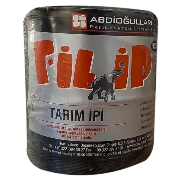 SeraTrend Filip Siyah Tarım Ipi 1 Kg Tarım Ipi Paketleme Ambalaj Ipi Bağlama Ipi