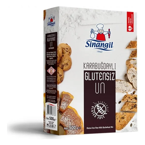 Sinangil Glutensiz 500 gr Karabuğdaylı Un