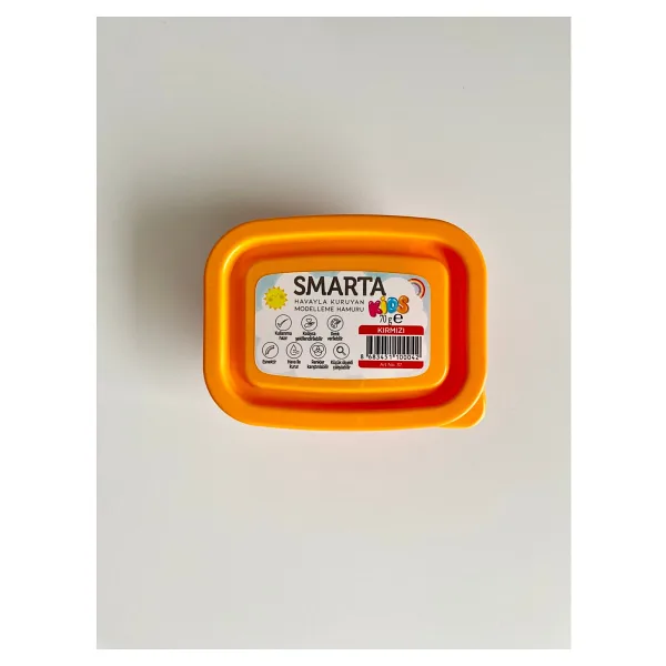 Smarta Kids 70 gr Kırmızı Modelleme Hamuru