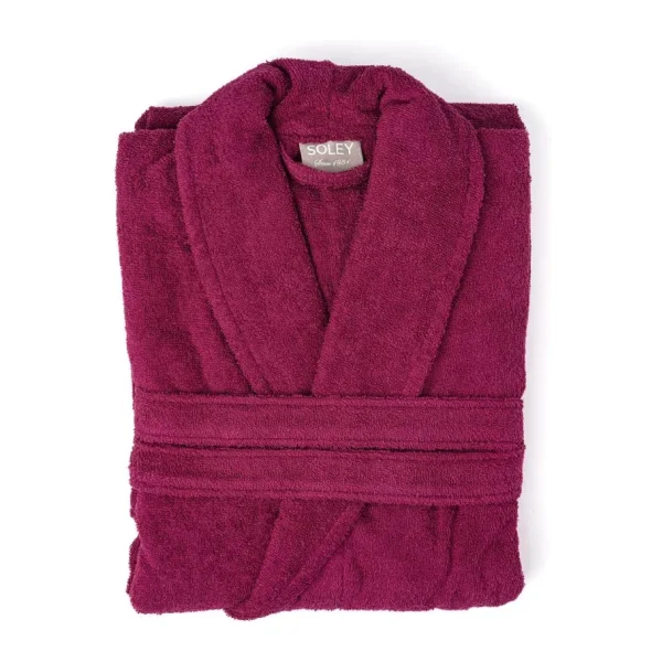 Soley Minerva Ekstra Yumuşak %100 Pamuk Kadın / Erkek Unisex Bornoz