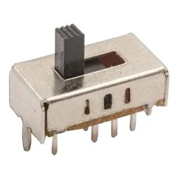 SS23D07 3 Konumlu Sürgülü Slide Switch 8 Pin