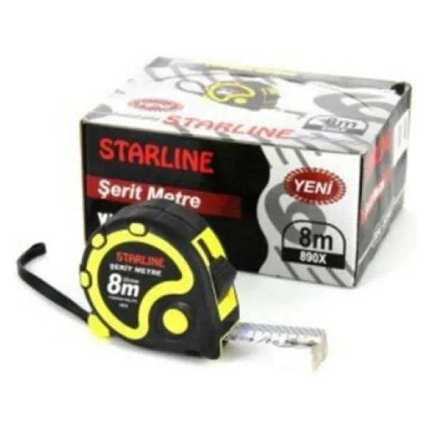 Starline Şerit Metre 8 Metrelik
