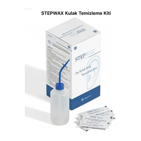 Stepwax Kolay Dış Kulak Yolu Kir Temizleme Seti