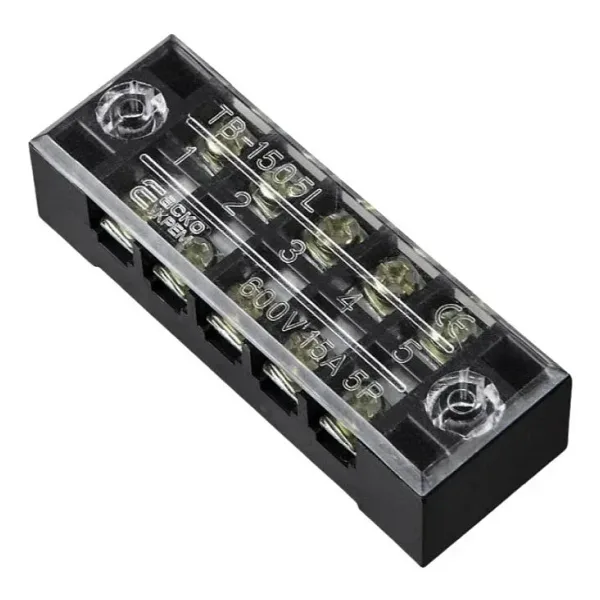 TB-1505 5P Çift Sıra Terminal Blok - 600V 15A
