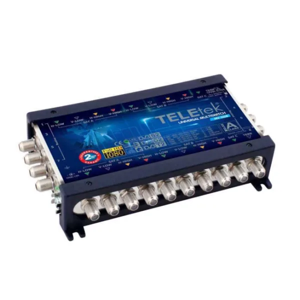 Teletek MV-1008 08 Çıkışlı Merkezi Sistem Santrali