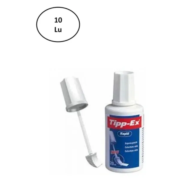 Tipp-Ex Rapid Sıvı Silici 10'lu