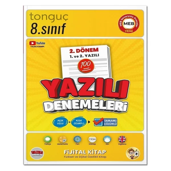 Tonguç Akademi 8. Sınıf Yazılı Notları 2. Dönem 1. ve 2. Yazılı