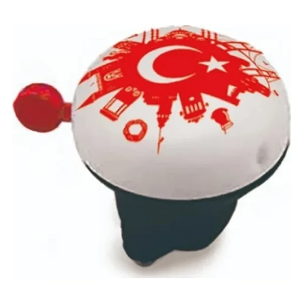 Türk Bayraklı Bisiklet Zili