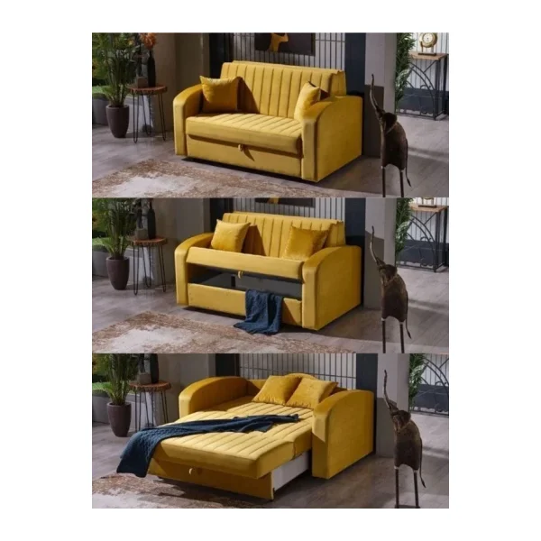 Tutku Yatak Grand 2 Kişilik Yataklı Bazalı Koltuk