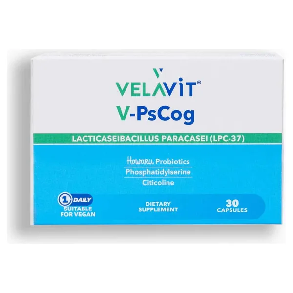 Velavit V-PsCog Lpc-37 Fosfotidilserin ve Sitikolin 30 Kapsül