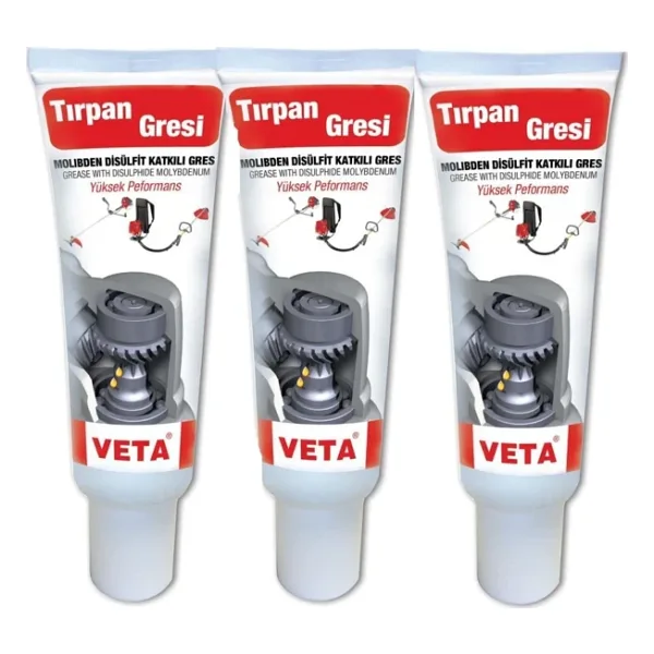 Veta Tırpan Gres Yağı 150 gr.Yüksek Isı +200° 3 Adet