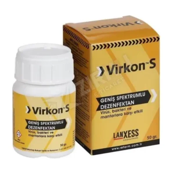Virkon S Geniş Spektrumlu 50 gr Dezenfektan