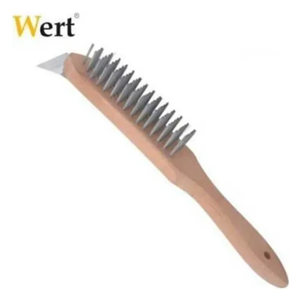 Wert W 2771 Ahşap Saplı Tel Fırça
