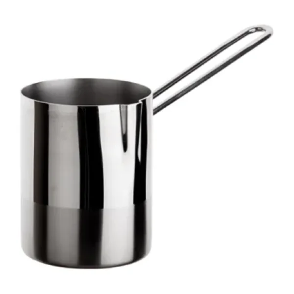 304 Çelik 350 ml Kahve Süt Köpürtme Potu Sütlük Pitcher cin502