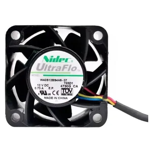 40x40x28mm 12V 0.73A Fan 4 Kablolu