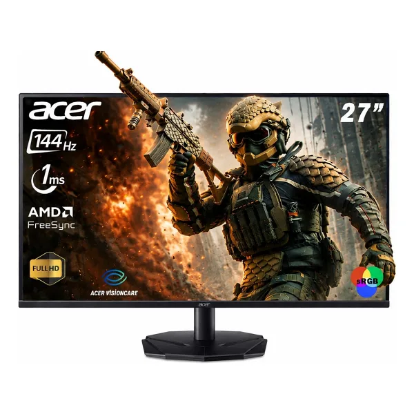 Acer Nitro KG270 P0 UM.HX0EE.047 27" 0.5 ms Full HD 144 Hz Oyuncu Monitörü