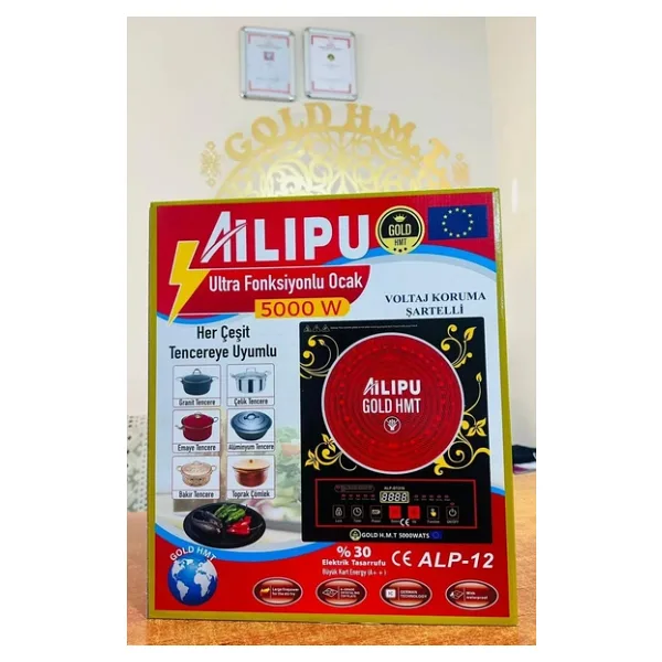 Ailipu/alipu 5000 Watt Her Tencereye Uyumlu Ocak