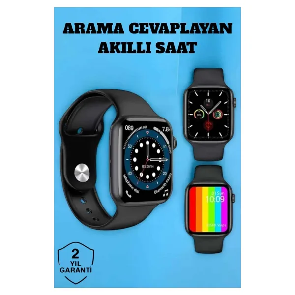 Akıllı Saat Bluetooth Bağlantı ve 24 Saat Sağlık İzleme GPS Arama Cevaplama