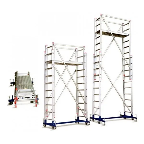 ALÜMİNYUM İSKELE 7 MT TELESKOPİK (FMI.13) (3,5 x 2 MT)