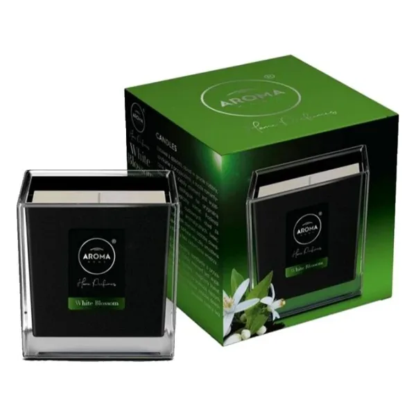 Aroma Home Black Series Kokulu Mum White Blossom 155gr.