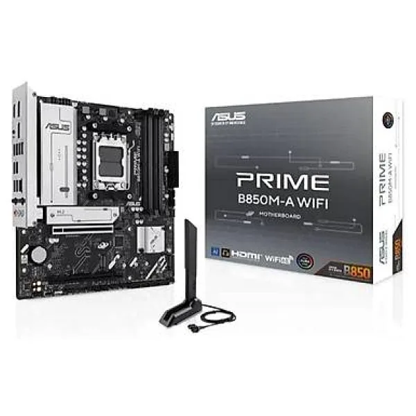 Asus Prime B850M-A Wi-Fi AMD AM5 DDR5 Micro ATX Anakart