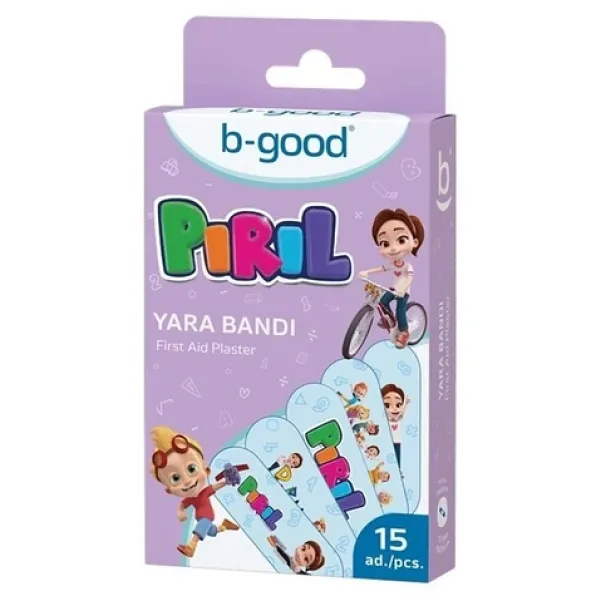 B-Good Pırıl Karakterli 15'li Yara Bandı