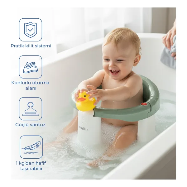 Babyjem Önden Açılır Banyo Ve Mama Oturağı