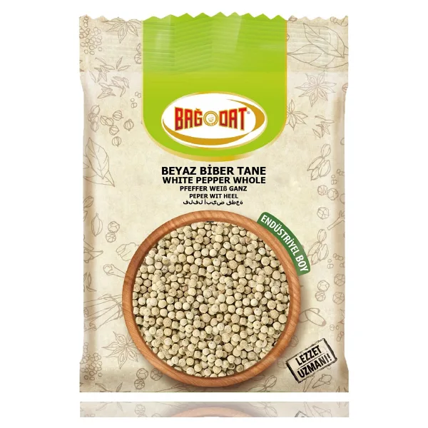 Bağdat Baharat Karabiber Beyaz Tane 1 kg
