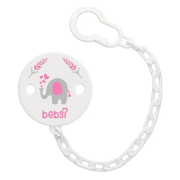 Bebsi Desenli Emzik Askısı - Pembe