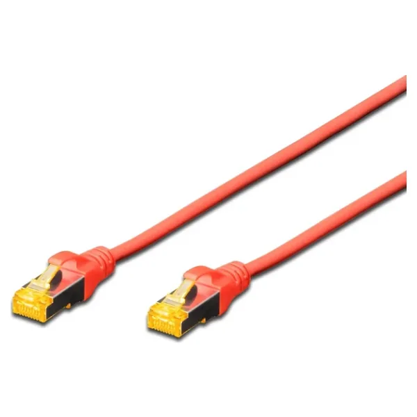 Beek Cat 6A Sftp/pımf (Pairs In Metal Foil) Patch Kablosu, Lszh, 2 Metre, Awg 26, Kırmızı Renk